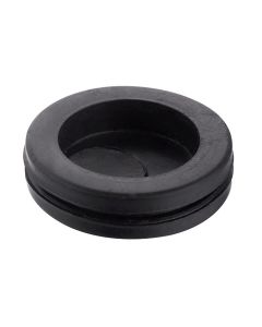 25mm Black Closed Grommet