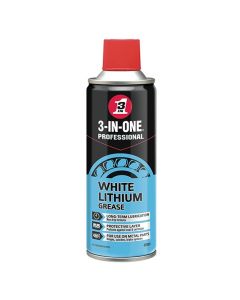 3-IN-ONE White Lithium Spray Grease 400ml