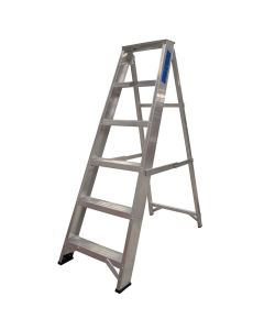 Aluminium Step Ladder 6 Tread Class 1