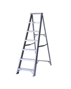 Aluminium Step Ladder 7 Tread Class 1