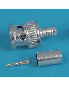 BNC Crimp Plug Turned RG179