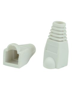 Fusion Cat5e RJ45 Cable Boot White Pkt 100