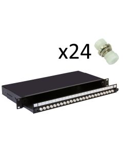 Fusion Sliding Patch Panel FC Singlemode - 24 Adaptor