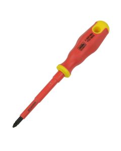 Mills MasterClass Screwdriver 1000V VDE Pozi 100mm X No 2