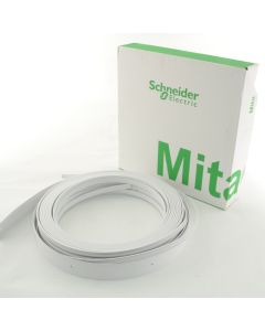 Mita Coiled Mini Trunking Self Adhesive 16 x 10mm 15m FMS1610W