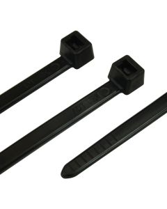 Strap Cable Fixing 1C Black 100mm x 2.5mm (T1BR) Pk 100