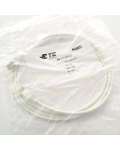 TE Connectivity Cat 6A S-FTP 2m LSZH White Patch Lead