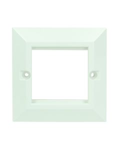Fusion Single Gang Bevelled Faceplate