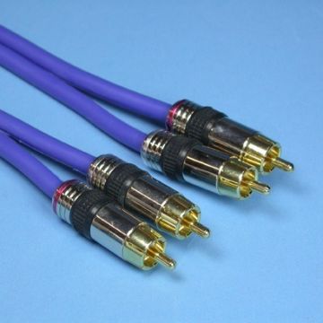 Phono to Phono x 2 Lead 2.0m