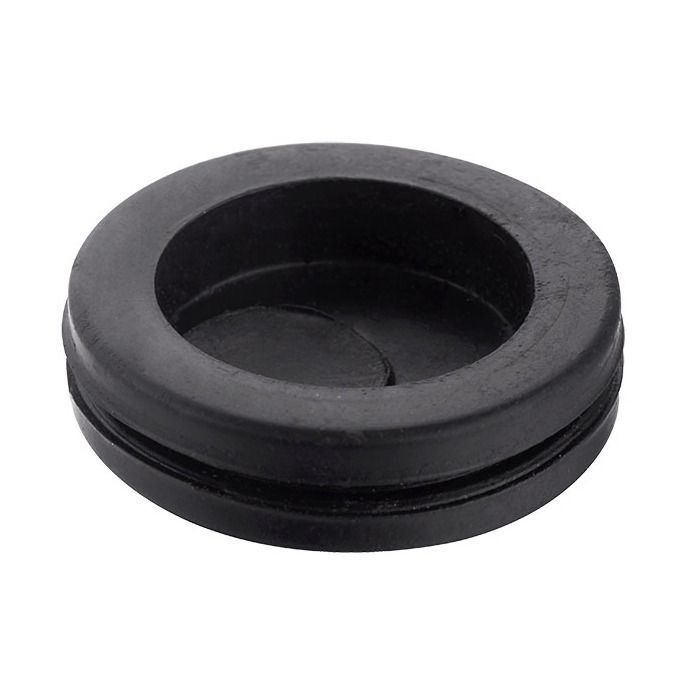 Powertel & Trade 25mm Black Closed Grommet