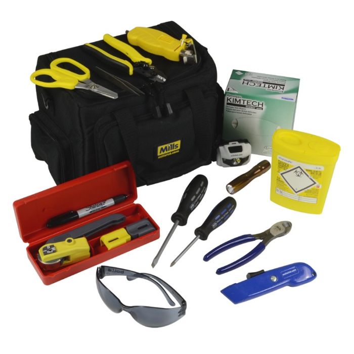 Powertel & Trade Fibre Splicer's Kit No.1 in Mills Fibre Toolbag