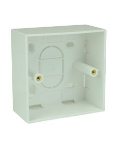 Fusion 1 Gang Multi-Use Back Box 42mm